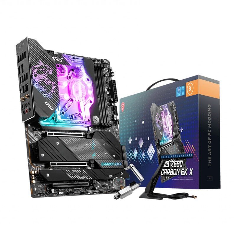 微星 MPG Z690 CARBON EK X ATX 主板