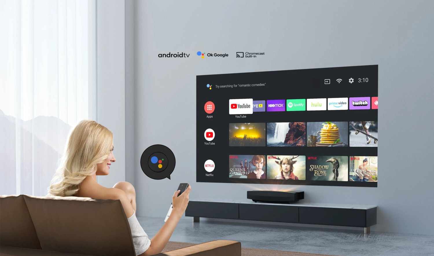XGIMI Aura 4K Ultra Short Throw Laser Projector