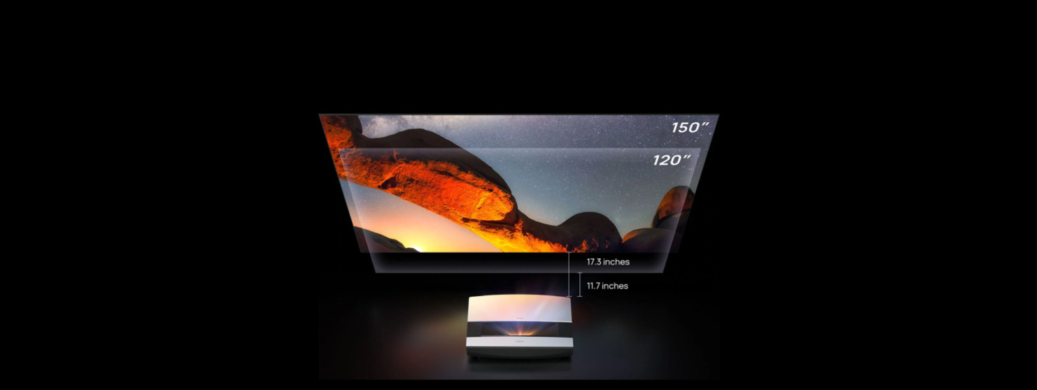 XGIMI Aura 4K Ultra Short Throw Laser Projector