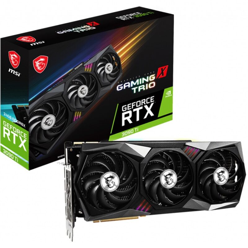 微星 GeForce RTX 3090 Ti GAMING X TRIO 24G 显卡