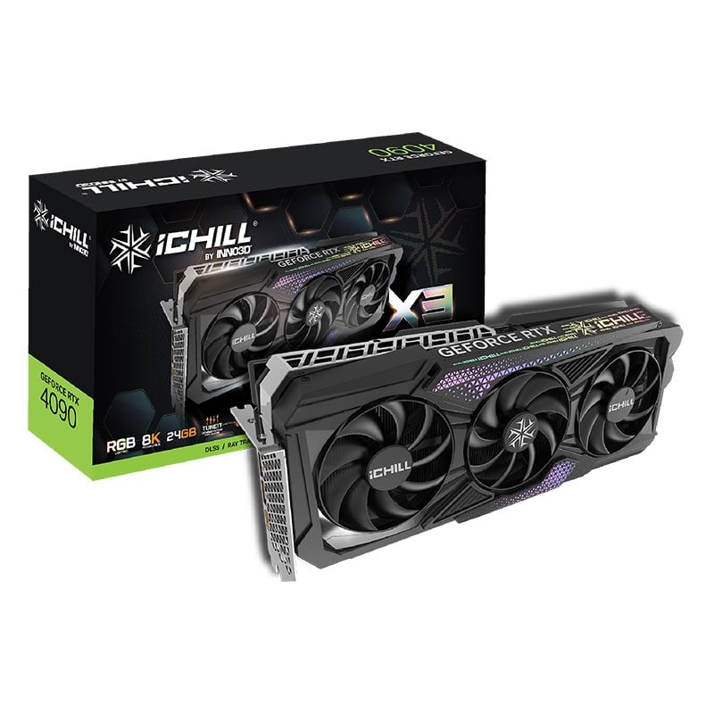 Inno3D GeForce RTX 4090 iCHILL X3 24GB Video Card
