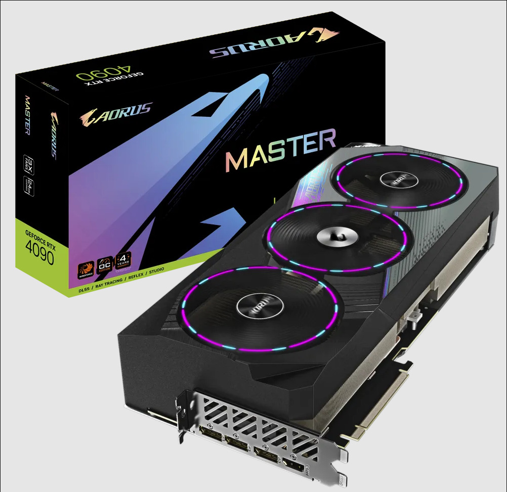 技嘉 大雕 Gigabyte AORUS GeForce RTX 4090 MASTER 24G 超级雕